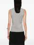 metallic-threading top